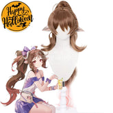 【In Stock】Game Arknights Cosplay Eyjafjalla the Hvít Aska Cosplay Wig Cosplay Wigs
